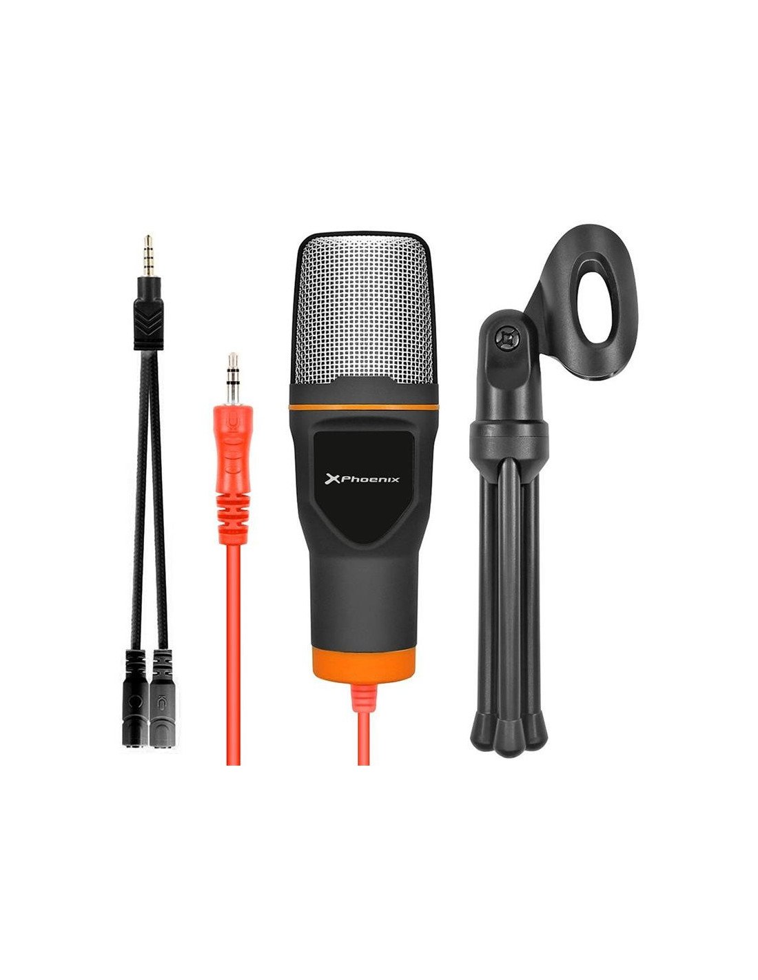 MICROFONO PHOENIX CON TRIPODE