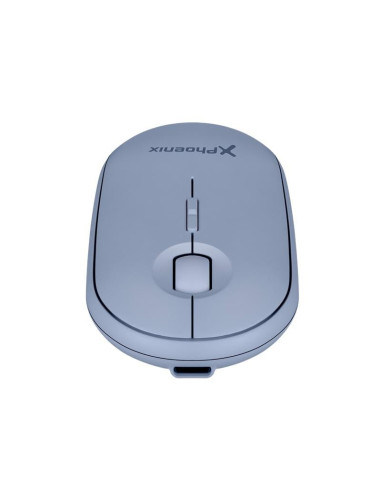 RATON PHOENIX REBBLE SILENT 1600DPI WIRELESS BLUETOOTH RECARGABLE BLUE