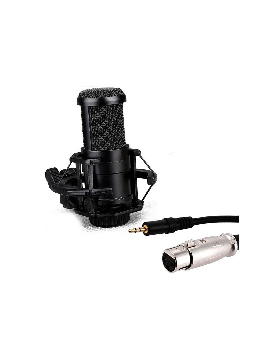 MICROFONO PHOENIX PROFESIONAL + BRAZO ARTICULADO + FILTRO ANTIPOP JACK