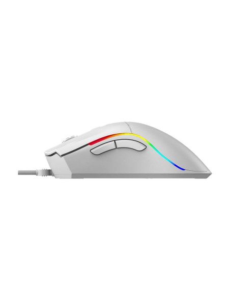 RATON PHOENIX GAMING VOID USB RGB 12000 DPI 7 BOTONES WHITE