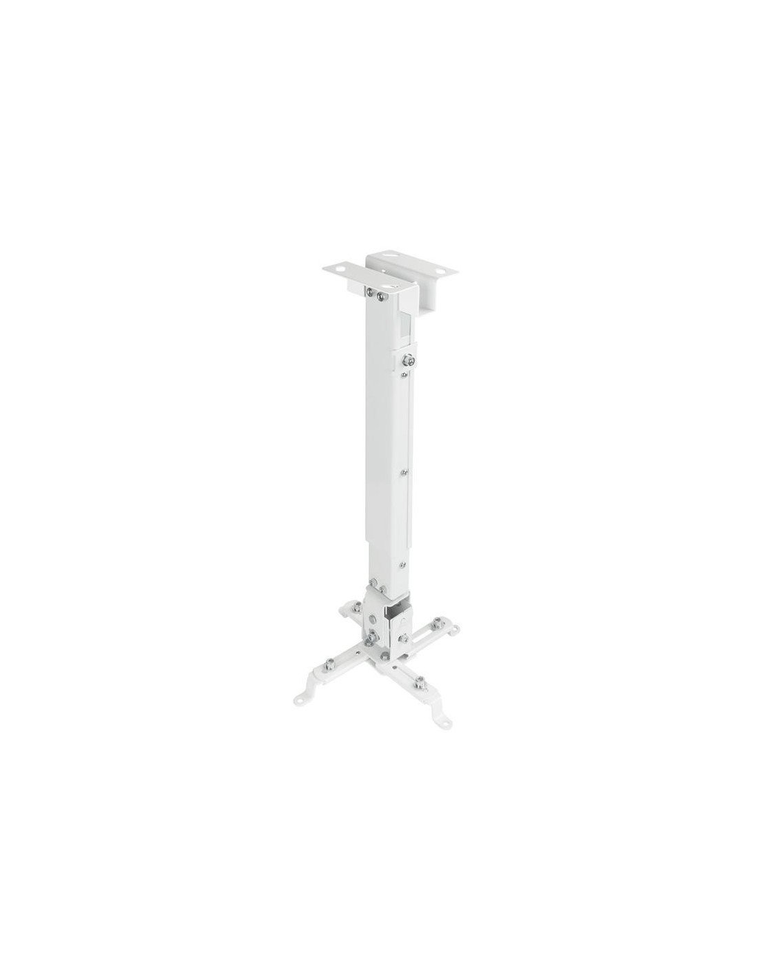 SOPORTE PROYECTOR TOOQ TECHO INCLINABLE WHITE