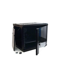 ARMARIO RACK POWERGREEN 9U 60X60 TERMOSTATO + VENTILADORES + 1 BANDEJA