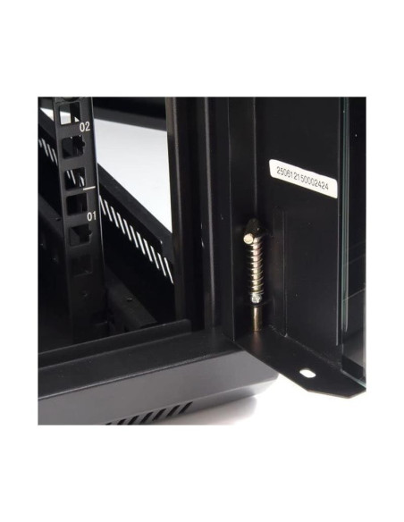 ARMARIO RACK POWERGREEN 9U 60X60 TERMOSTATO + VENTILADORES + 1 BANDEJA