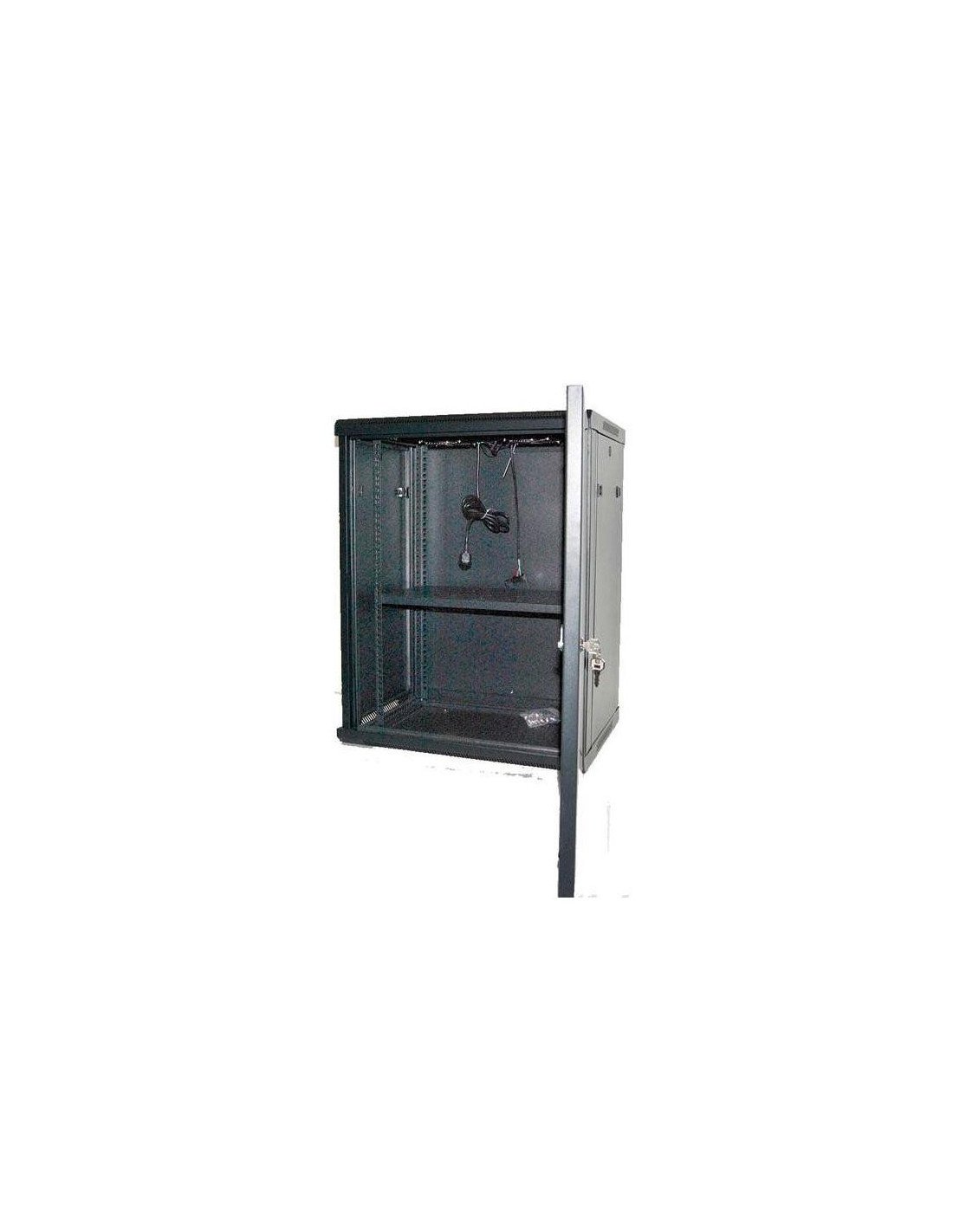 ARMARIO RACK POWERGREEN 12U 60X60 TERMOSTATO + VENTILADORES + 1 BANDEJA