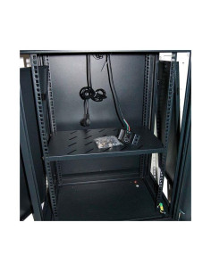 ARMARIO RACK POWERGREEN 12U 60X60 TERMOSTATO + VENTILADORES + 1 BANDEJA 2