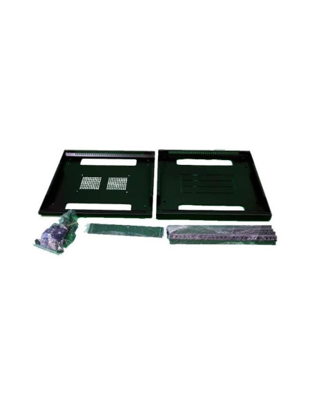 ARMARIO RACK POWERGREEN 42U 80X80 DESMONTADO PUERTAS PERFORADAS METAL