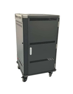 ARMARIO DE CARGA POWERGREEN 30 DISPOSITIVOS TABLETS/PORTATILES CON RUEDAS 2