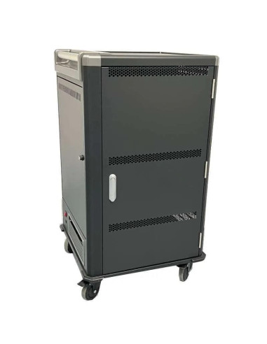 ARMARIO DE CARGA POWERGREEN 30 DISPOSITIVOS TABLETS/PORTATILES CON RUEDAS