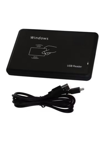 LECTOR DE TARJETAS RFID 125KHZ PORTABLE USB
