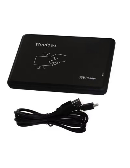 LECTOR DE TARJETAS RFID 125KHZ PORTABLE USB