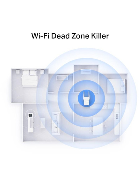 WIRELESS REPEATER TP-LINK RE705X DUAL BAND AX3000 WIFI 6