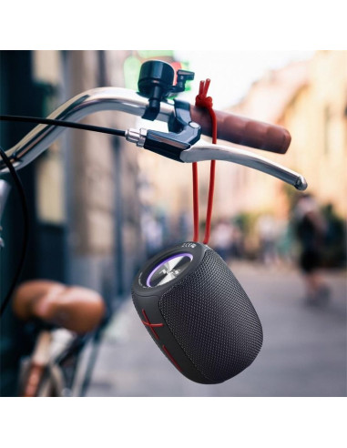 ALTAVOCES NGS ROLLER NITRO RGB PORTATIL WATERPROOF IPX5/BT/USB/AUX BLUE