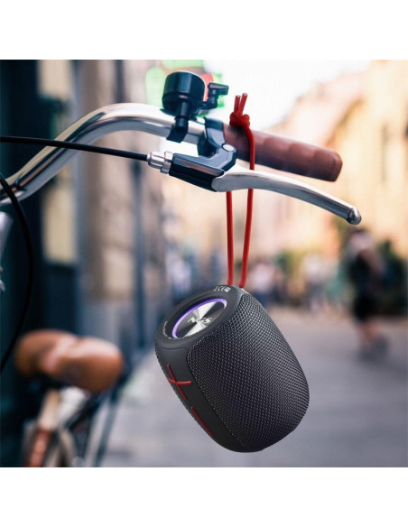 ALTAVOCES NGS ROLLER NITRO RGB PORTATIL WATERPROOF IPX5/BT/USB/AUX BLUE