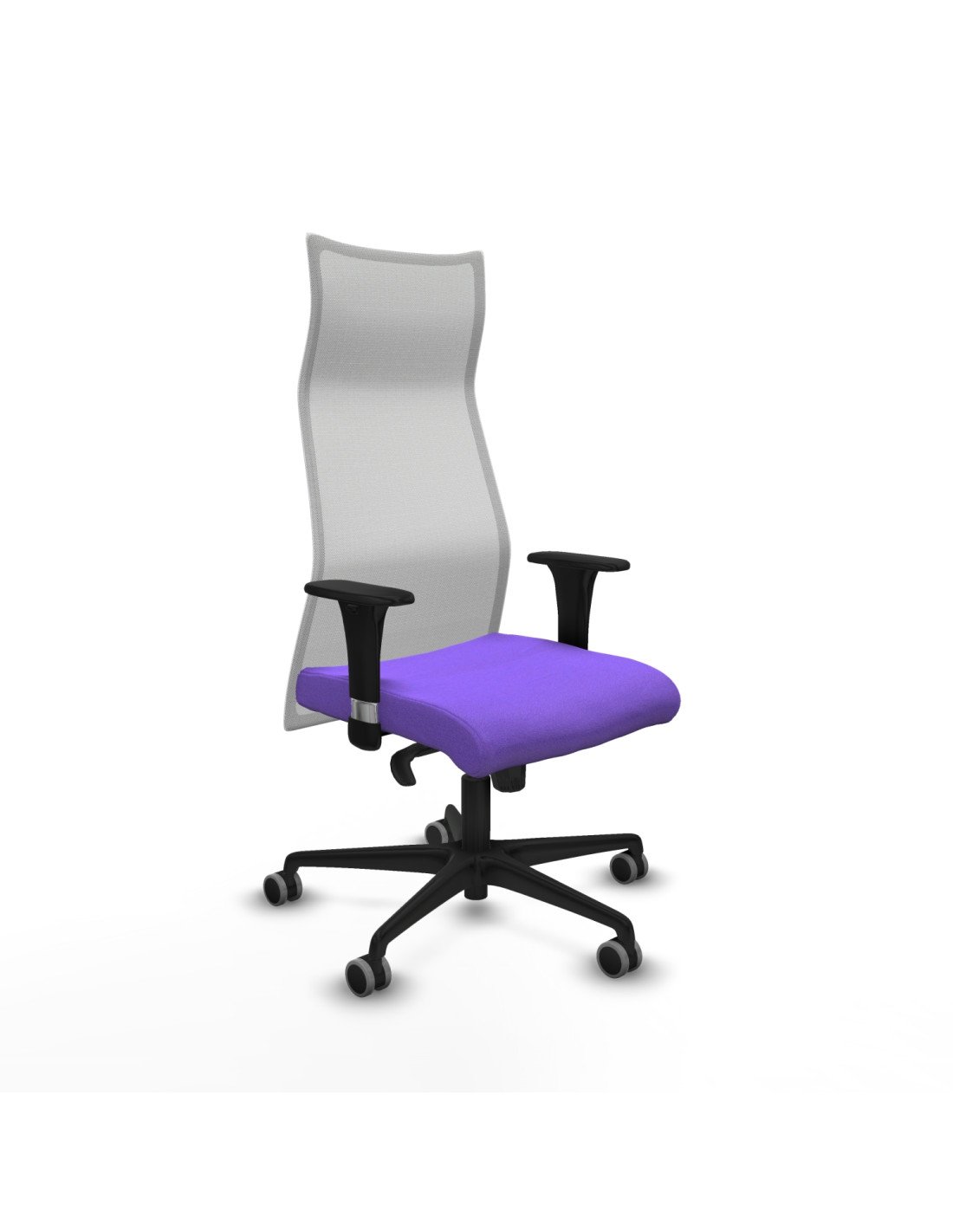 Piqueras y Crespo Albacete malla sincro malla blanca bali lila brazos 1D base nailon ruedas 65mm engomadas