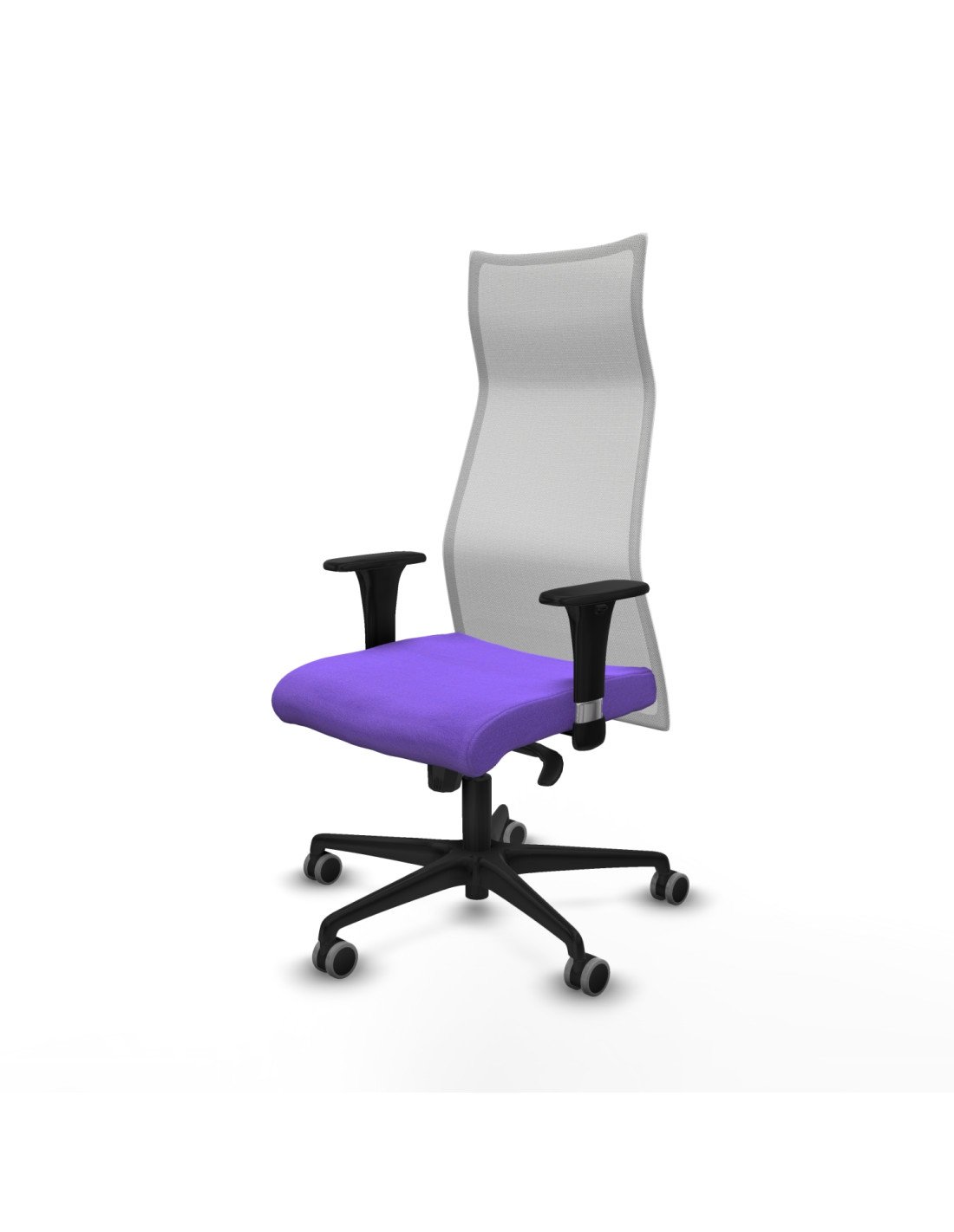 Piqueras y Crespo Albacete malla sincro malla blanca bali lila brazos 1D base nailon ruedas 65mm engomadas