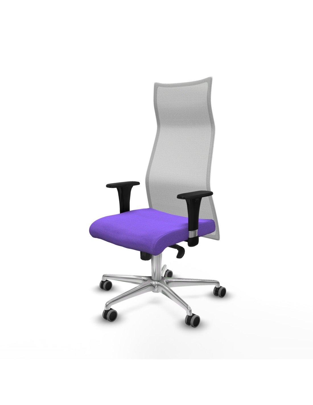 Piqueras y Crespo Albacete malla sincro malla blanca bali lila brazos 1D base aluminio ruedas 65mm engomadas