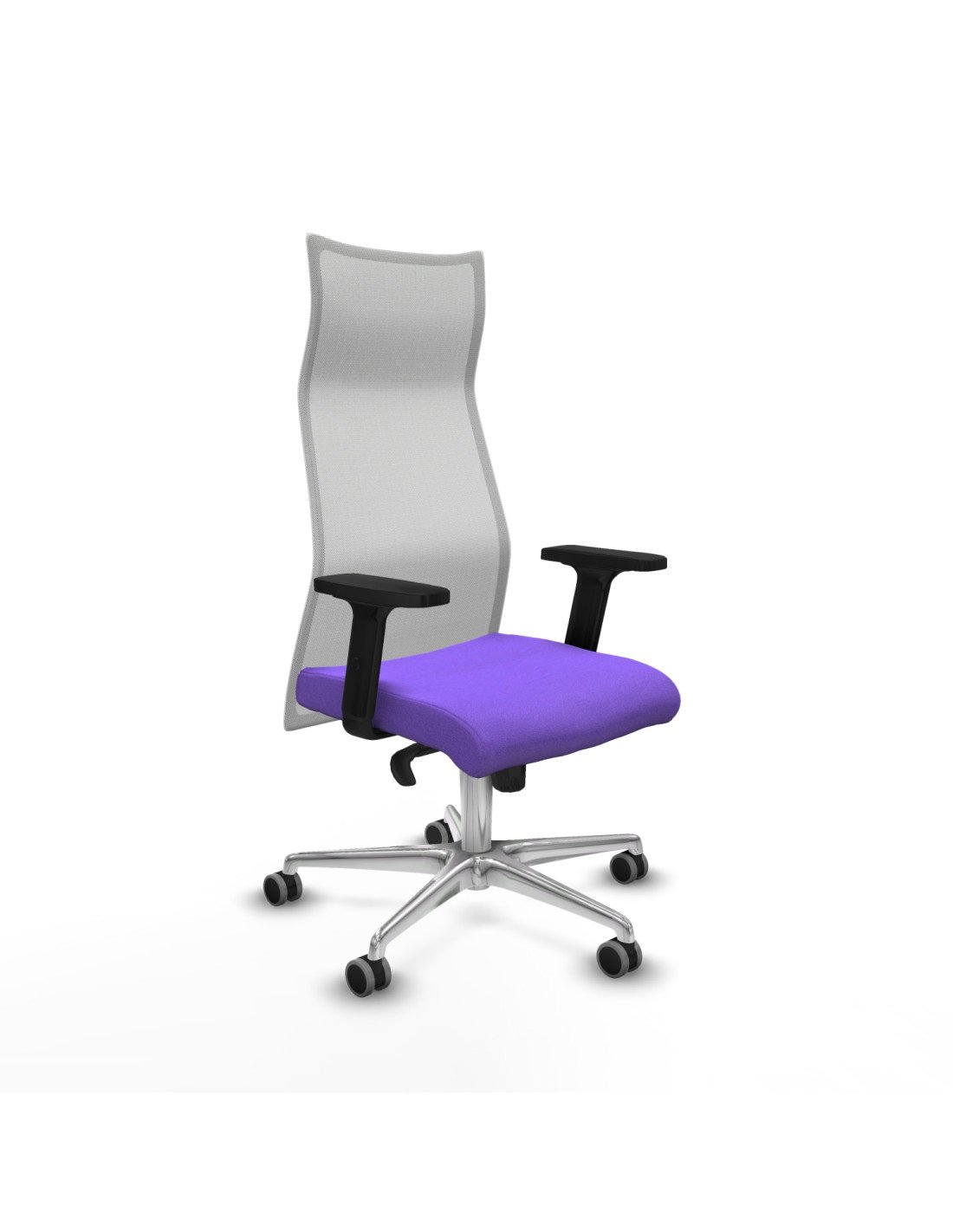 Piqueras y Crespo Albacete malla sincro malla blanca bali lila brazos 2D base aluminio ruedas 65mm engomadas