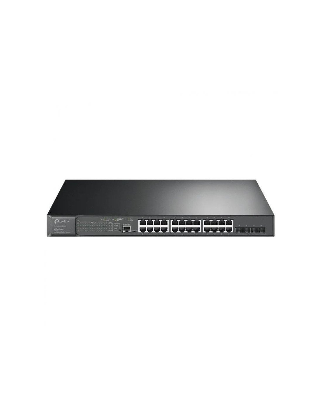 SWITCH TP-LINK 24 PUERTOS GIGABIT X4 SFP+ 10G X16 POE+ X8 POE++ L2+