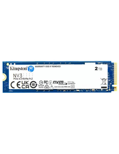 DISCO DURO SSD KINGSTON NV3 2TB M2 NVME PCIE 4.0 M.2 2280