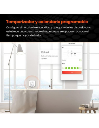 ENCHUFE INTELIGENTE TENDA SP3 WIFI 2.4GHZ ( PACK 4 UNIDADES )