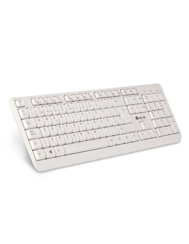 TECLADO NGS SPIKE USB WHITE