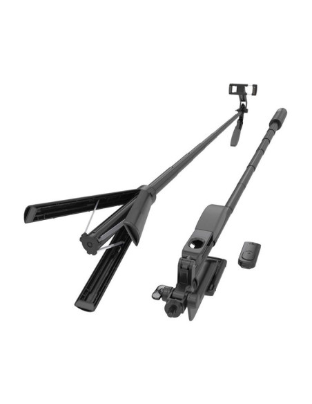 TRIPODE/PALO SELFIE AISENS + MANDO BLUETOOTH 3 IN 1 BLACK