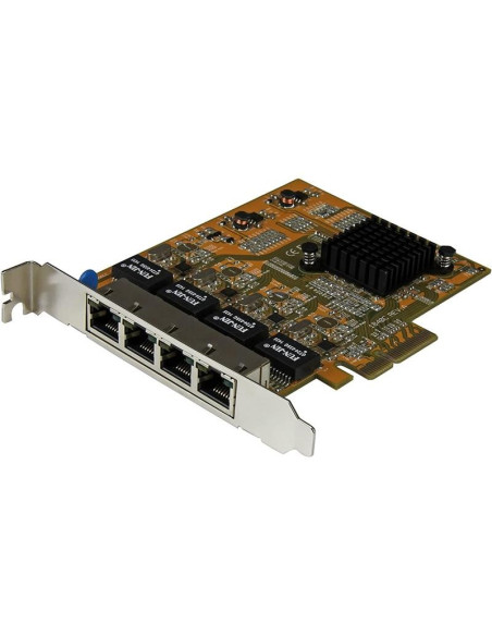 TARJETA DE RED STARTECH PCIE ETHERNET 4 PUERTOS GIGABIT