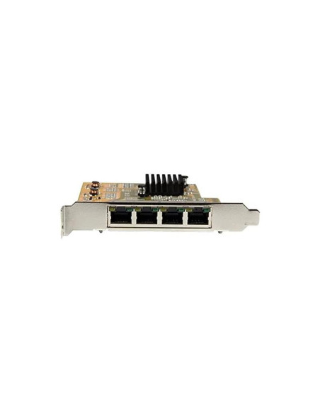 TARJETA DE RED STARTECH PCIE ETHERNET 4 PUERTOS GIGABIT