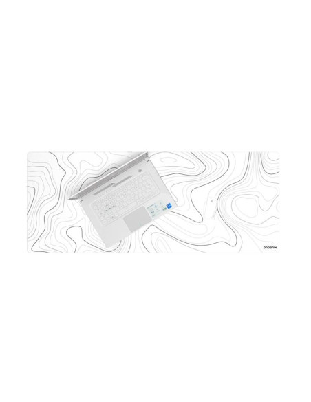 ALFOMBRILLA PHOENIX STRATOS 90CMX40CM WHITE