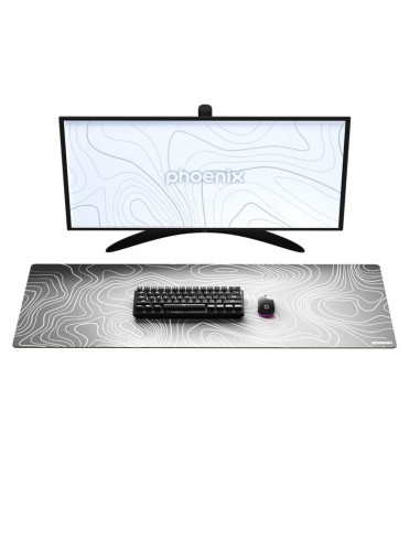 ALFOMBRILLA PHOENIX STRATOS 90CMX40CM BLACK