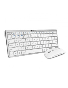 TECLADO + RATON SUBBLIM MULTIDISPOSITVO WIRELESS WHITE/SILVER