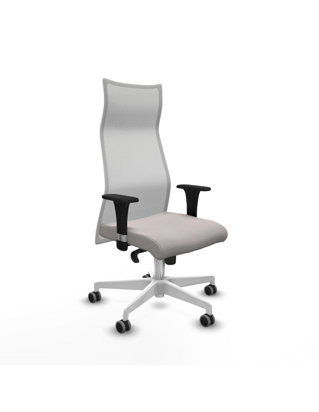 Piqueras y Crespo Albacete malla sincro malla blanca similpiel blanco brazos 1D base blanca ruedas 65mm engomadas