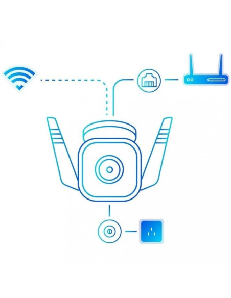 CAMARA IP TP-LINK TAPO C310 WIRELESS FULL HD 3MP EXTERIOR