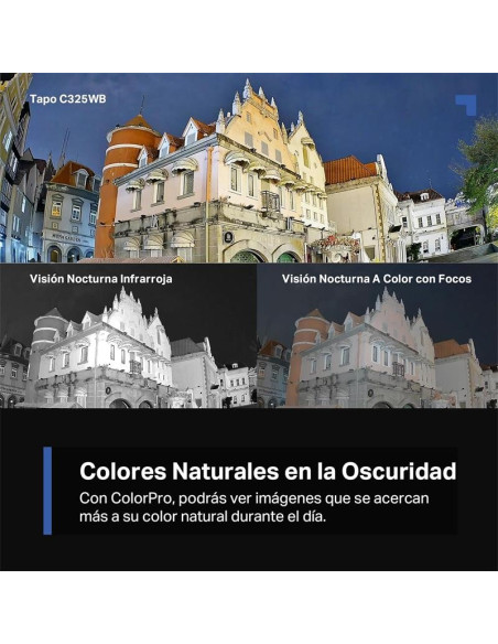 CAMARA IP TP-LINK TAPO C325WB WIRELESS QHD 2K 4MP EXTERIOR IP66