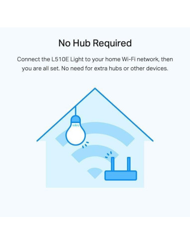 BOMBILLA INTELIGENTE E27 TP-LINK LED 2700K BLANCO AJUSTA WIFI