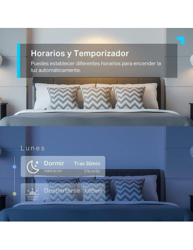 BOMBILLA INTELIGENTE GU10 TP-LINK LED MULTICOLOR 6500K BLANCO AJUSTA WIFI