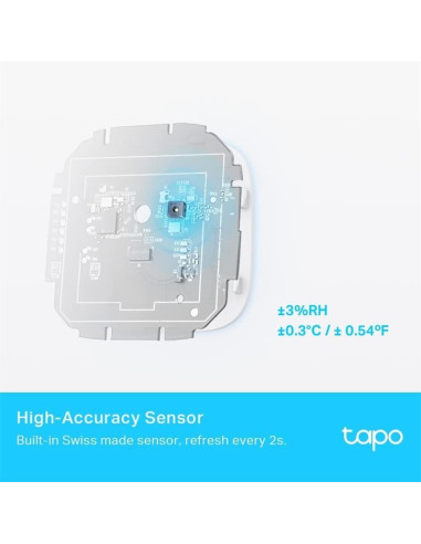 SENSOR TP-LINK TAPO T315 TEMPERATURA/HUMEDAD WIRELESS
