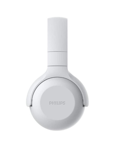 AURICULARES + MICROFONO PHILIPS TAUH202 BLUETOOTH WHITE