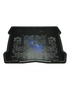 SOPORTE REFRIGERADOR NOTEBOOK CONCEPTRONIC ALUMINIO 15.6 ERGONOMICO BLACK