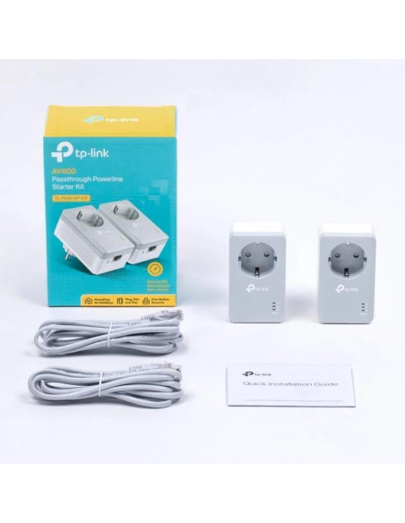 POWERLINE TP-LINK TL-PA4010PKIT ETHERNET 2UDS + ENCHUFE