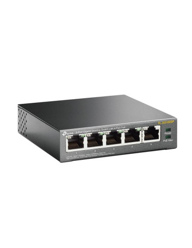 SWITCH TP-LINK GIGABIT 5 PUERTOS 4 POE TL-SG1005P