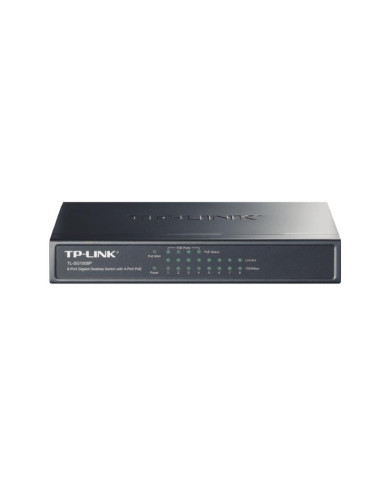 SWITCH TP-LINK GIGABIT 8 PUERTOS TL-SG1008P (4XPOE)