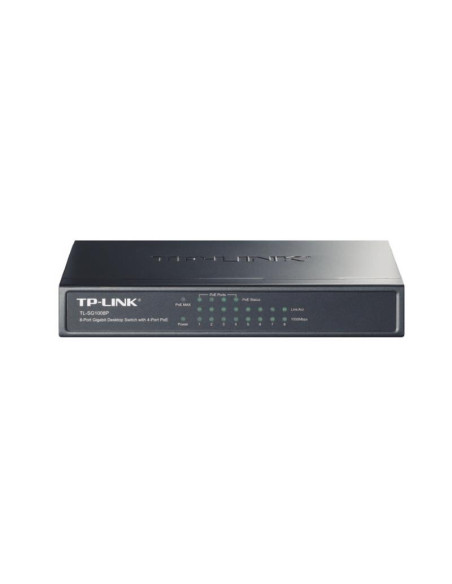 SWITCH TP-LINK GIGABIT 8 PUERTOS TL-SG1008P (4XPOE)
