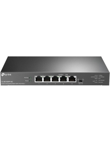 SWITCH TP-LINK ETHERNET 5 PUERTOS 2.5G POE+ TL-SG105PP-M2