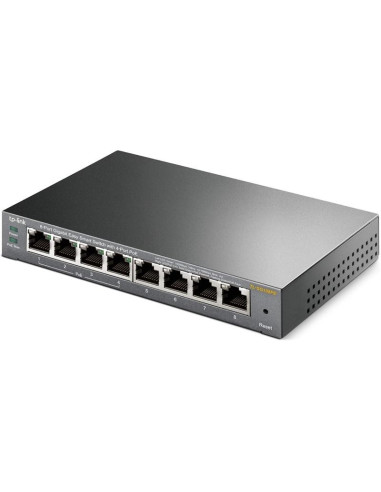 SWITCH TP-LINK GIGABIT 8 PUERTOS TL-SG108PE EASY SMART GESTIONABLE 4 POE