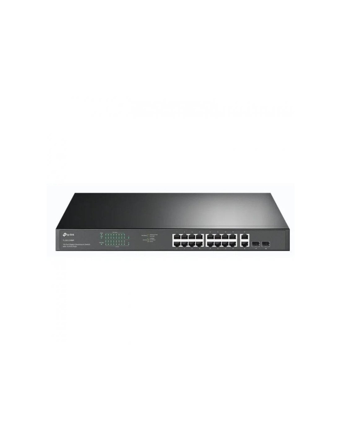 SWITCH TP-LINK JETSTREAM 18 PUERTOS GIGABIT 18 PUERTOS POE+
