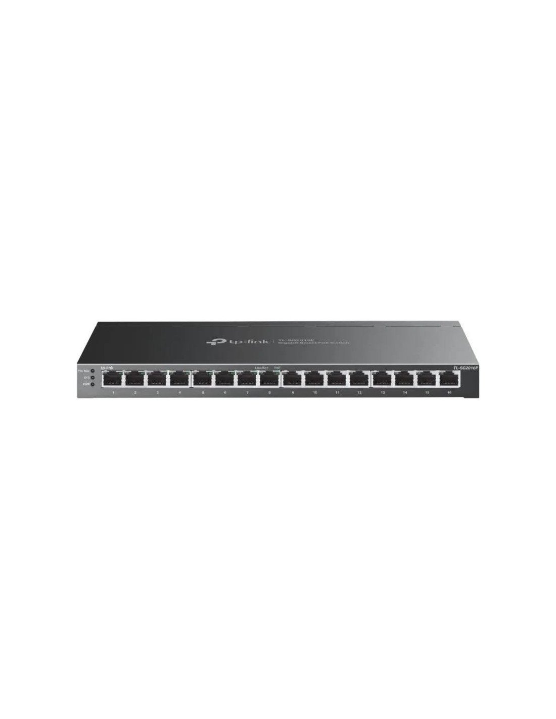SWITCH TP-LINK TL-SG2016P GIGABIT 16 PUERTOS 8P POE+ OMADA