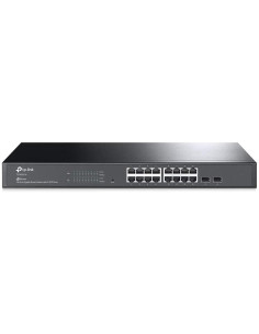 SWITCH TP-LINK JETSTREAM 16 PUERTOS GIGABIT +2 SFP RACK 19