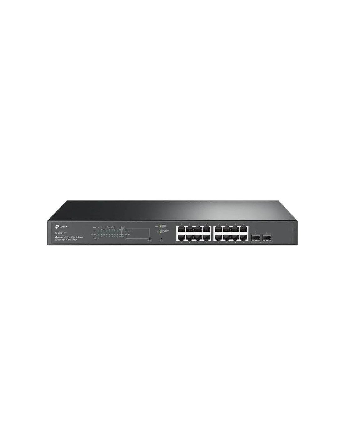 SWITCH TP-LINK JETSTREAM 18 PUERTOS GIGABIT 16 PUERTOS POE+