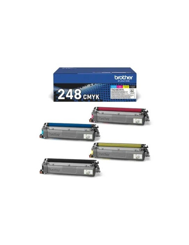 TONER BROTHER TN248 PACK 4 COLORES